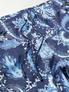 Etro - Slim-Fit Mid-Length Paisley-Print Swim Shorts - Blue