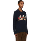 Gucci Navy Disney Edition Donald Duck Sweater