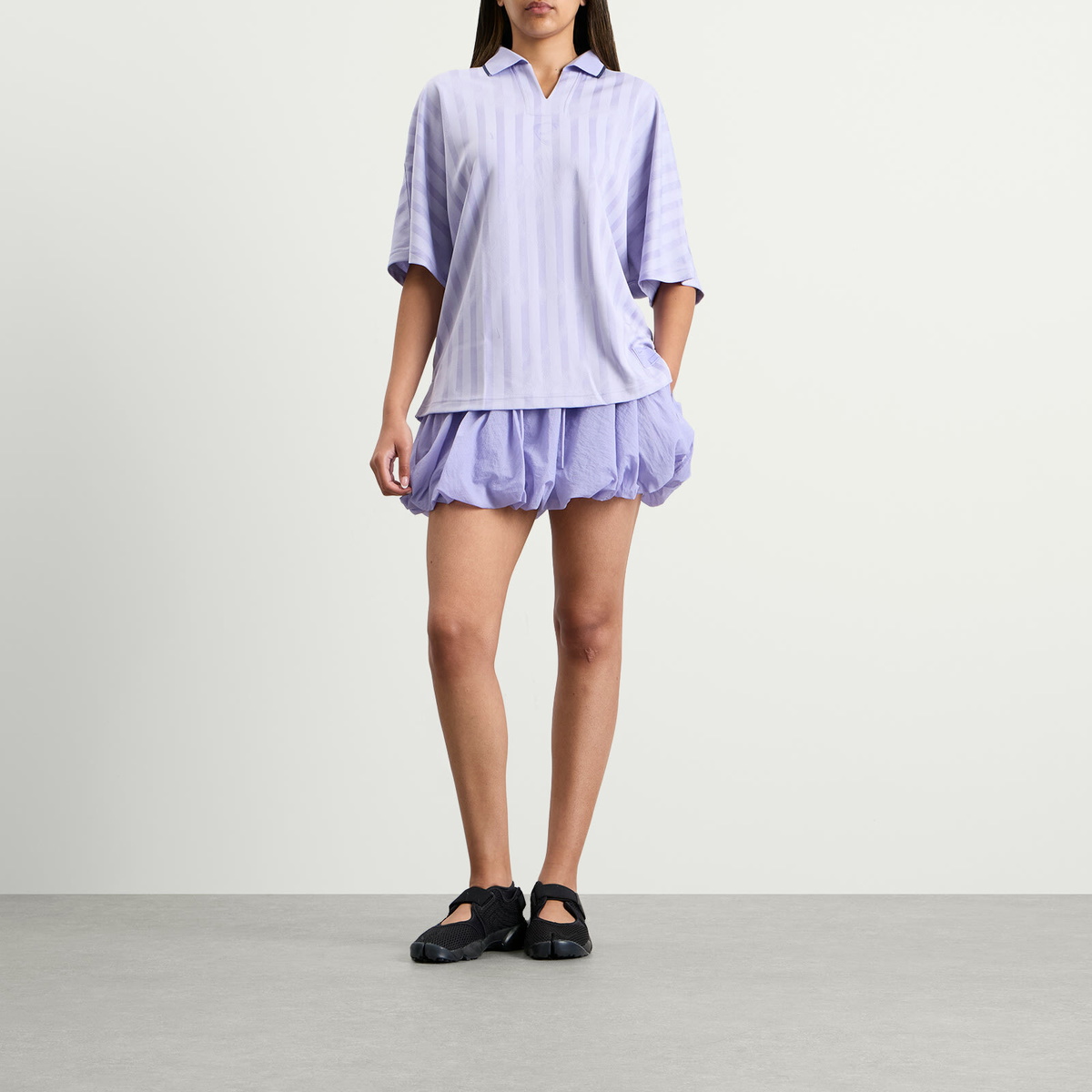 Nike Women's Jersey Top in Lilac Ice