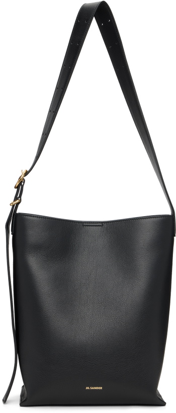 Photo: Jil Sander Black Cannolo Tote