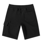 C.P. Company Undersixteen Women's Lens Sweat Short in Black