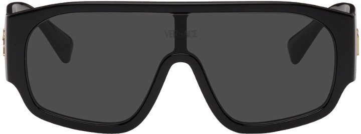 Photo: Versace Black Aviator Sunglasses