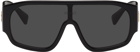 Versace Black Aviator Sunglasses