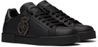 Dolce & Gabbana Black Portofino Sneakers