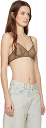 Calvin Klein Collection Brown Solen Unlined Bralette