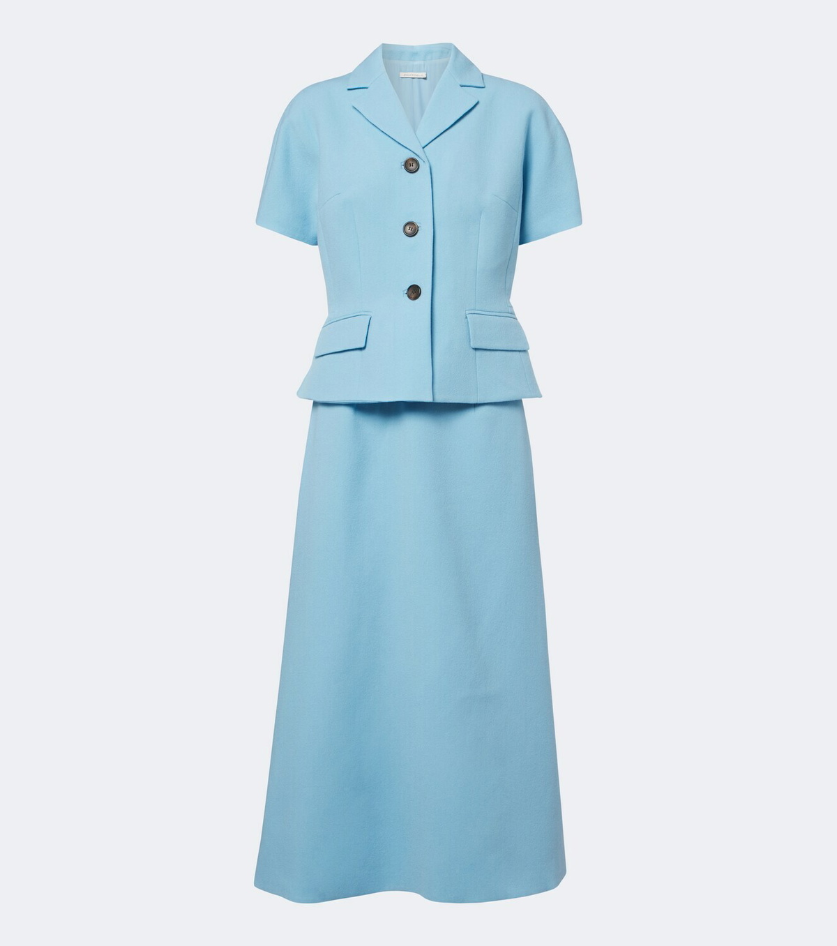Emilia Wickstead Alexina wool crêpe midi dress