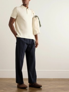 Polo Ralph Lauren - Logo-Embroidered Cotton Polo Shirt - Neutrals