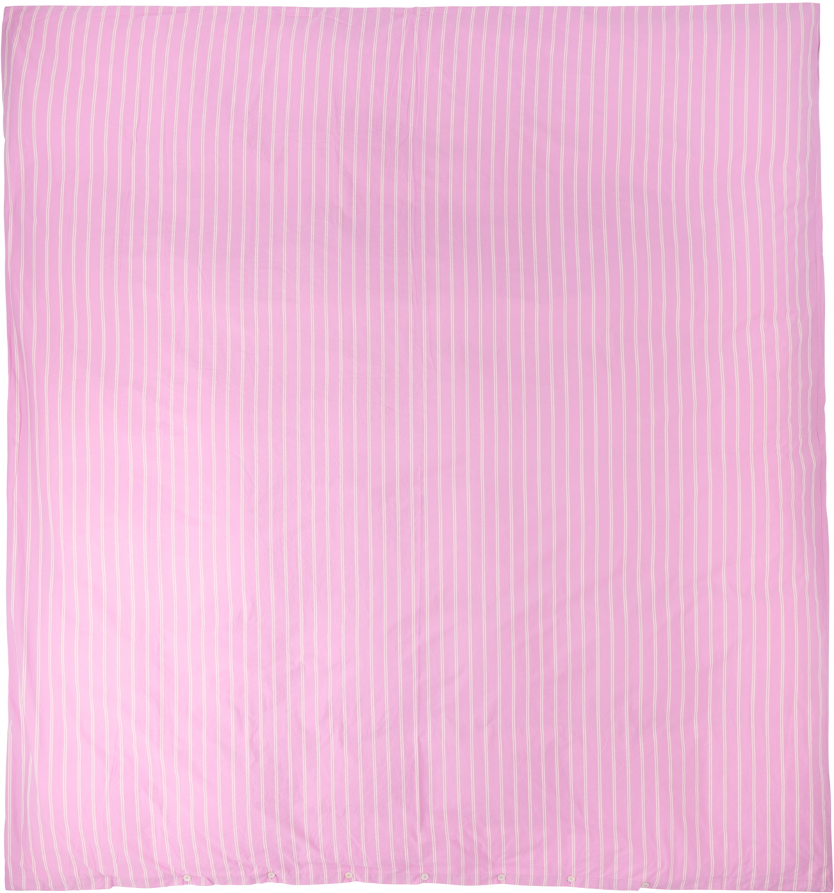 Tekla Pink Percale Duvet Cover, Queen