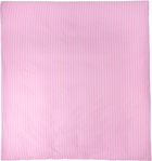 Tekla Pink Percale Duvet Cover, Queen