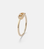 Messika Move Uno 18kt gold ring with diamonds
