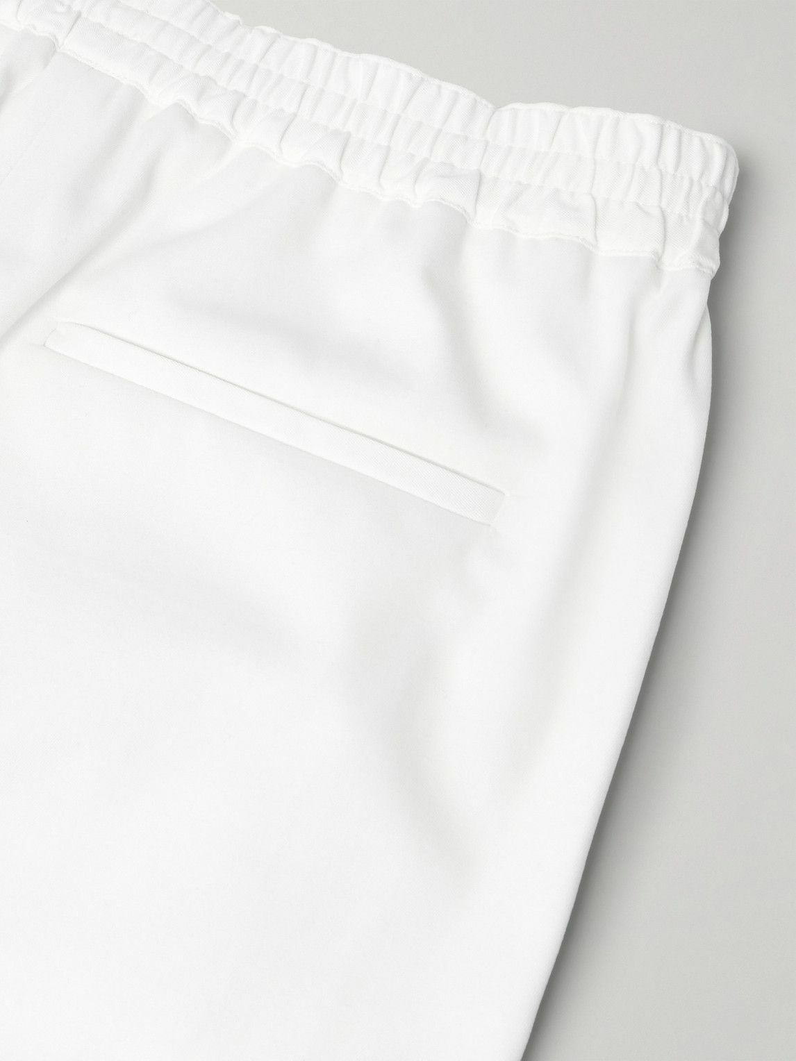 The Row - Jonah Wide-Leg Stretch Cotton and Cashmere-Blend