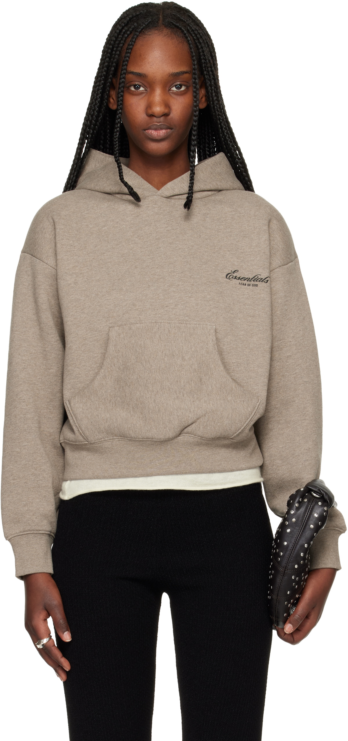 Fear of God ESSENTIALS Brown Classic Hoodie