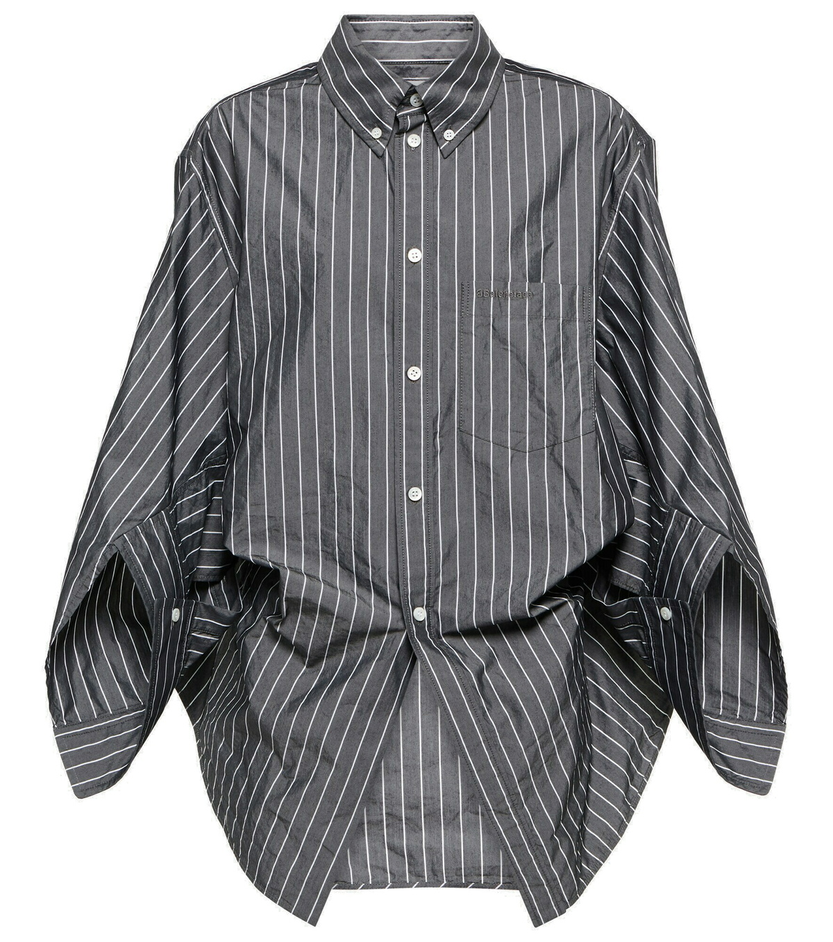 トップス BALENCIAGA twisted shirts unifit BALENCIAGA Unifit T-Shirt Destroyed Unisex MEDIUM Green City