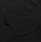 YMC - Slub Cotton-Jersey T-Shirt - Black