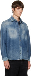 Diesel Blue D-Simply Denim Shirt