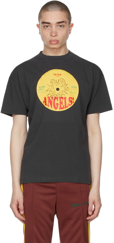 Photo: Palm Angels Black PA Records Classic T-Shirt