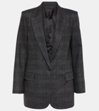 Nili Lotan Diane wool and cashmere blazer