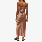 Mother of All Women's Kelly Maxi Slip Dress in Moka