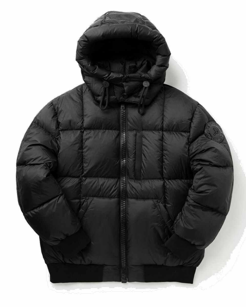 Photo: Moose Knuckles 125 Th Street Bomber Black - Mens - Down & Puffer Jackets