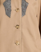 Maison Margiela Womens Overcoat & Trench Coat Sand