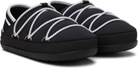 Moon Boot Black Icon Slipper Loafers
