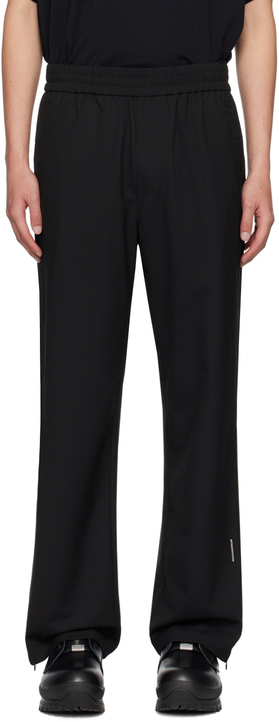 C2H4 Black Streamline Trousers