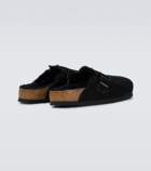 Birkenstock Men - Boston suede mules