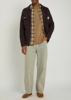 Carhartt Wip Chore Knit Cardigan Dark Brown