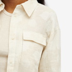Holzweiler Women's Dais Jacquard Shirt in Ecru Mix