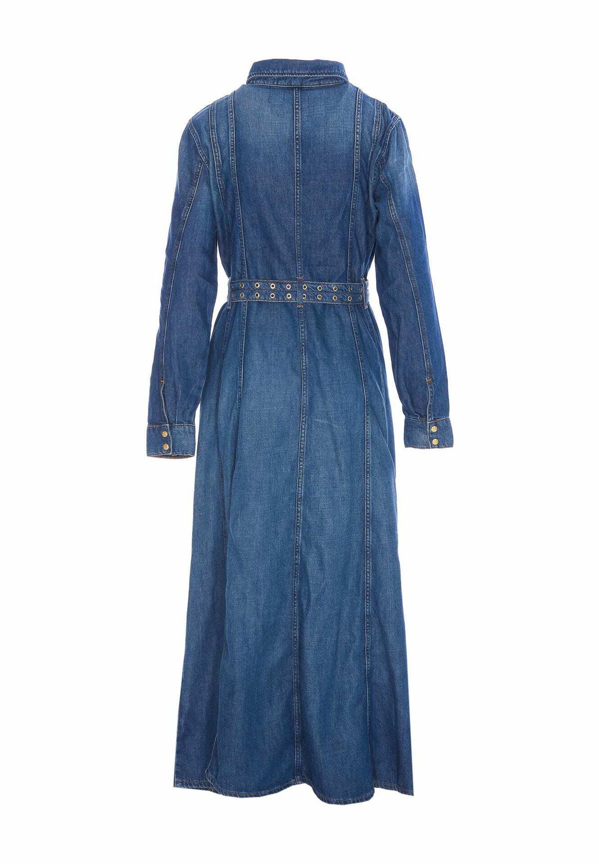 Ganni Denim Maxi Dress GANNI