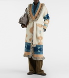 Alanui Icon jacquard virgin wool cardigan