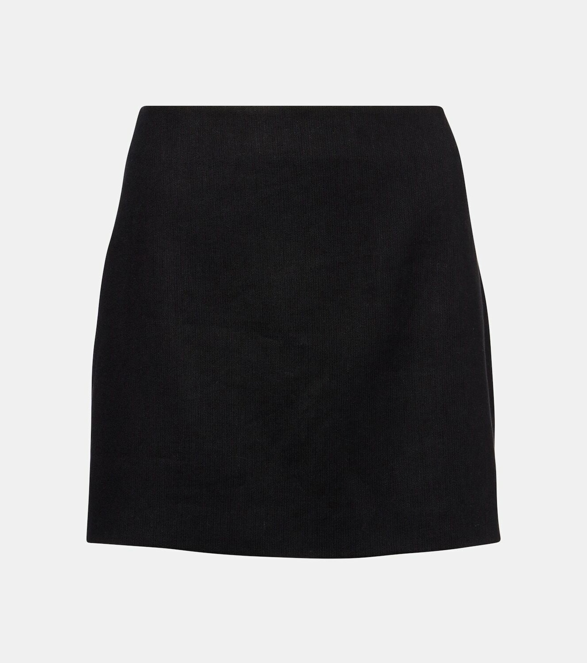 SIR Linen-blend miniskirt