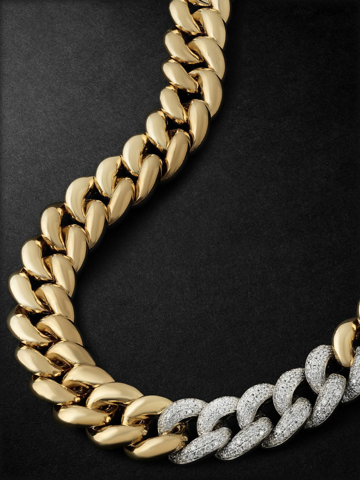 Sydney Evan Gold Diamond Chain Necklace