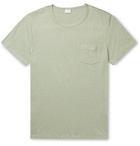 Onia - Chad Linen-Blend T-Shirt - Green