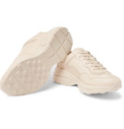 Gucci - Rhyton Logo-Print Leather Sneakers - Off-white