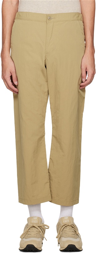 Photo: Remi Relief Beige Drawstring Trousers