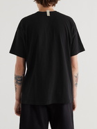 Abc. 123. - Webbing-Trimmed Cotton-Jersey T-Shirt - Black