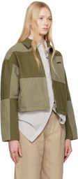 HommeGirls Beige OTW by Vans Edition Workwear Reversible Jacket