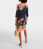 Etro Floral shift dress