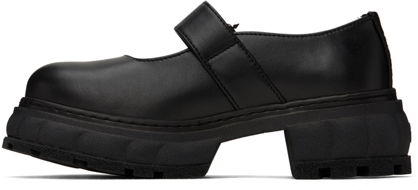 Virón SSENSE Exclusive Black Impulse Oxfords