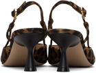 Gianvito Rossi Brown Ascent 55 Heels