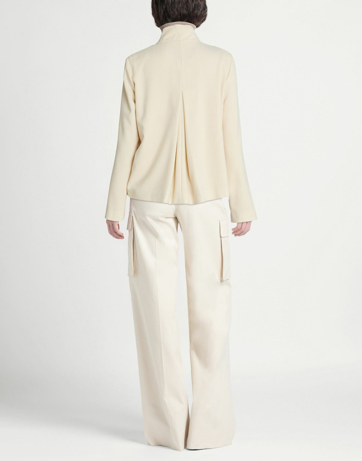 Alessia Santi Womens Blazer in Cream