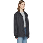 Opening Ceremony Black Signature Coach Jacket