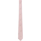 Kenzo Pink Flower Silk Tie