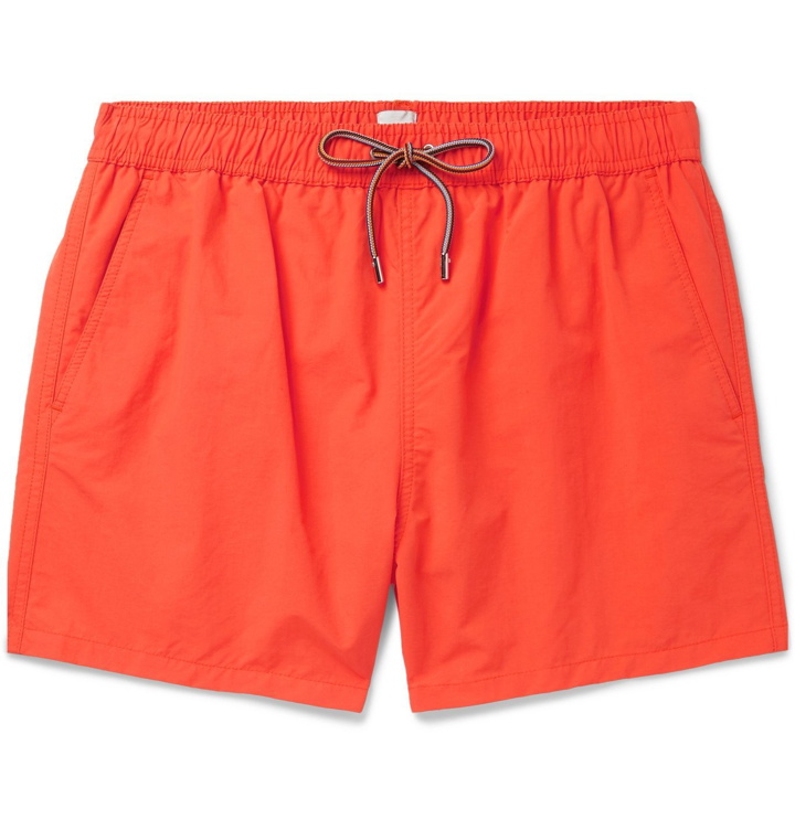 Photo: Paul Smith - Short-Length Shell Swim Shorts - Orange