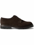 George Cleverley - Archie Suede Derby Shoes - Brown