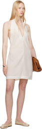 BELLE Off-White Lou Minidress