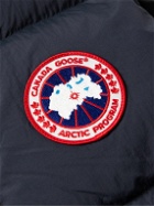 Canada Goose - Lawrence Slim-Fit Logo-Appliquéd Quilted Enduraluxe® Down Gilet - Blue