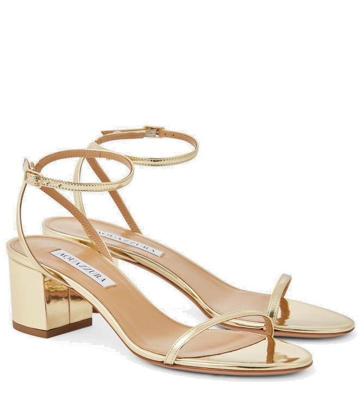 Photo: Aquazzura Olie 50 faux leather sandals