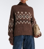 Lisa Yang Gudrun Fair Isle jacquard cashmere sweater